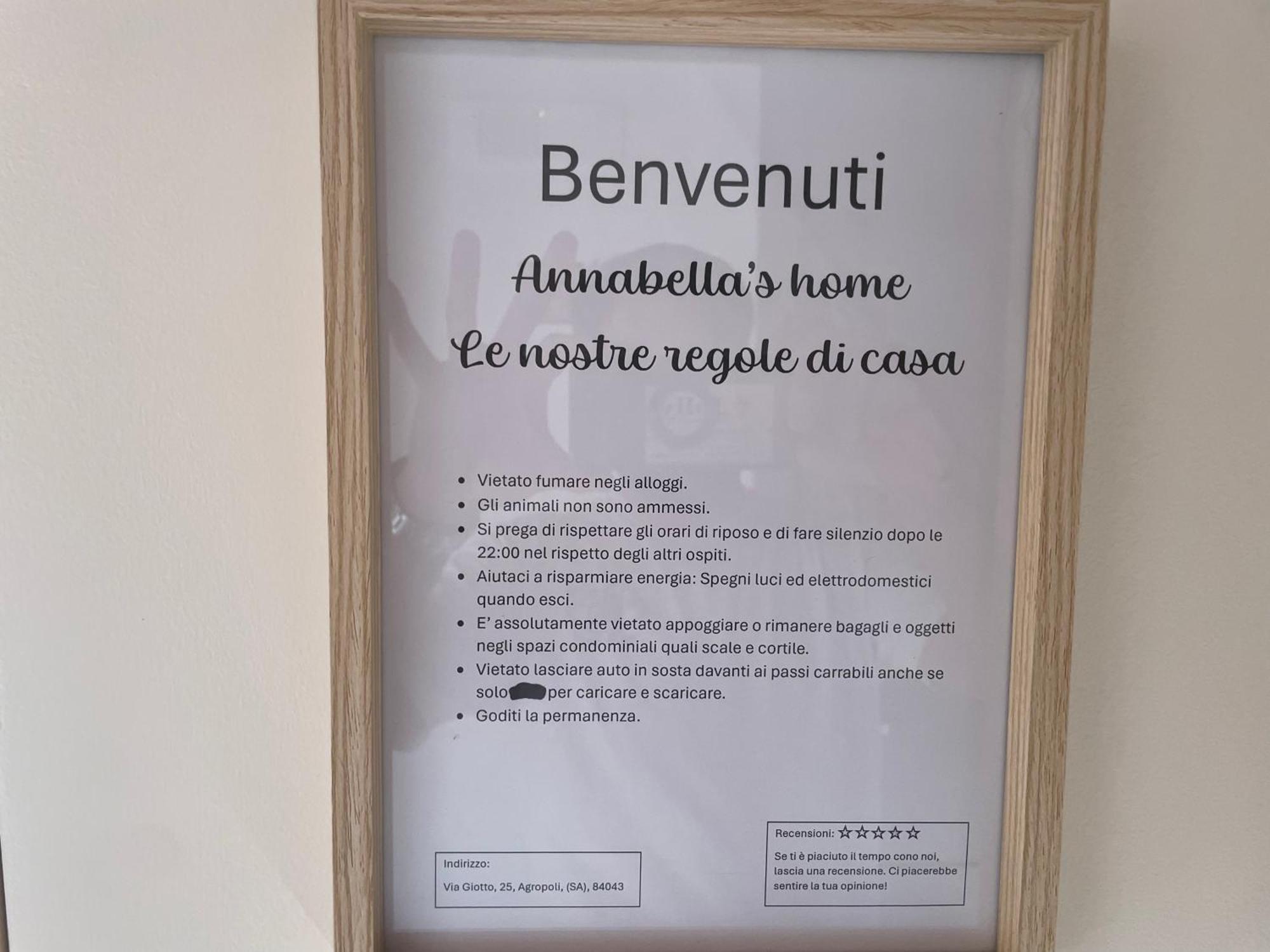 Annabella'S Home Agropoli Exterior foto